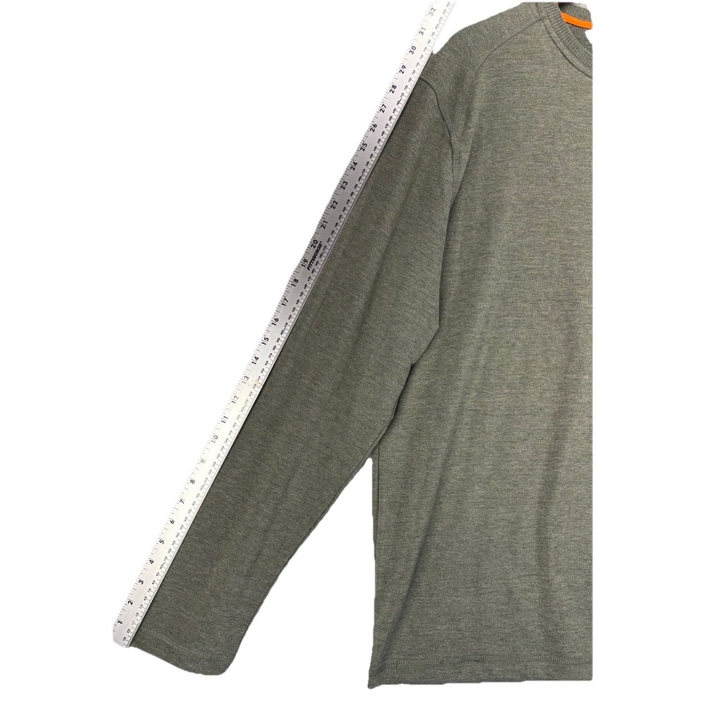 NWT Bass Outdoor Mens XXL Deep Depths Green Long Sleeve Utili-Tee Pocket Shirt‎ - Picture 11 of 12